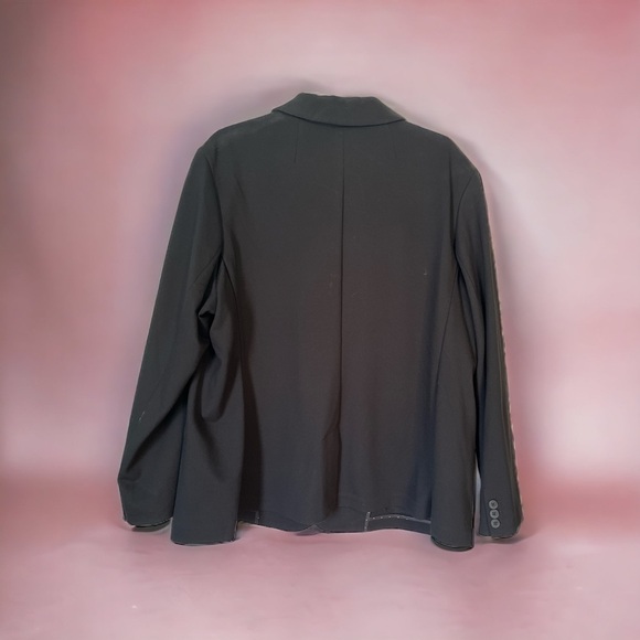 Classic Style Old Navy  Ponte Knit Black Blazer XXL - Picture 2 of 3